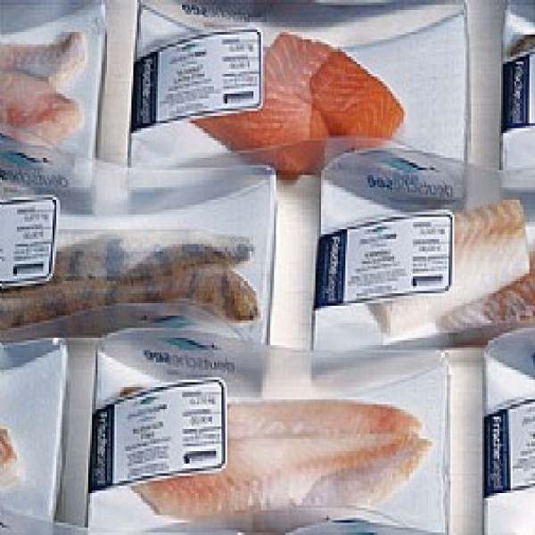 Etiquetas para embalagens de congelados