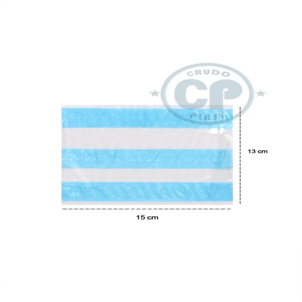 Envelope Plástico Awb Transparente L:15 X C:13 cm