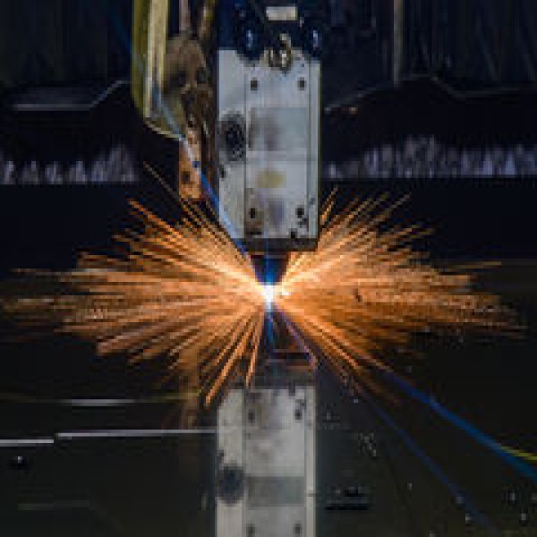 Corte a laser chapa grossa