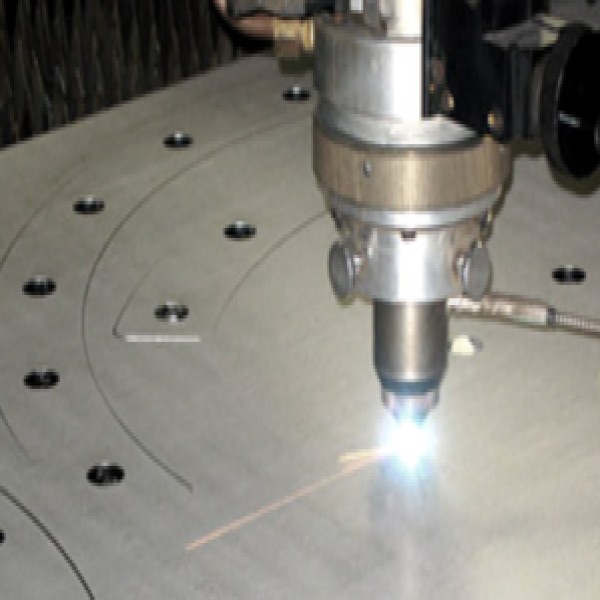 corte a laser de chapas metálicas