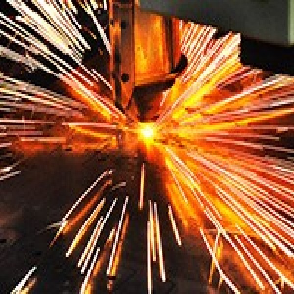Corte a laser em chapa galvanizada