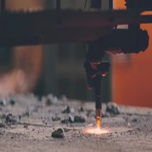 Corte a laser em cobre