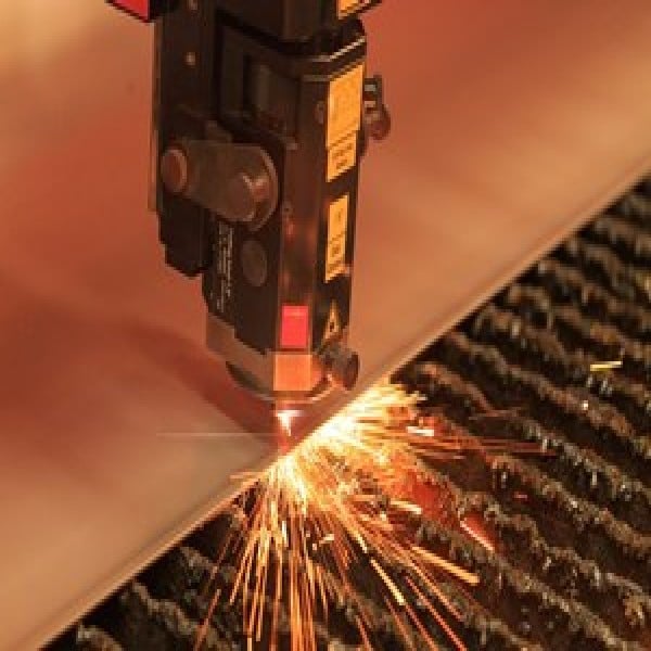 Corte a laser usinagem