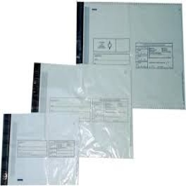 Envelope plástico para correio