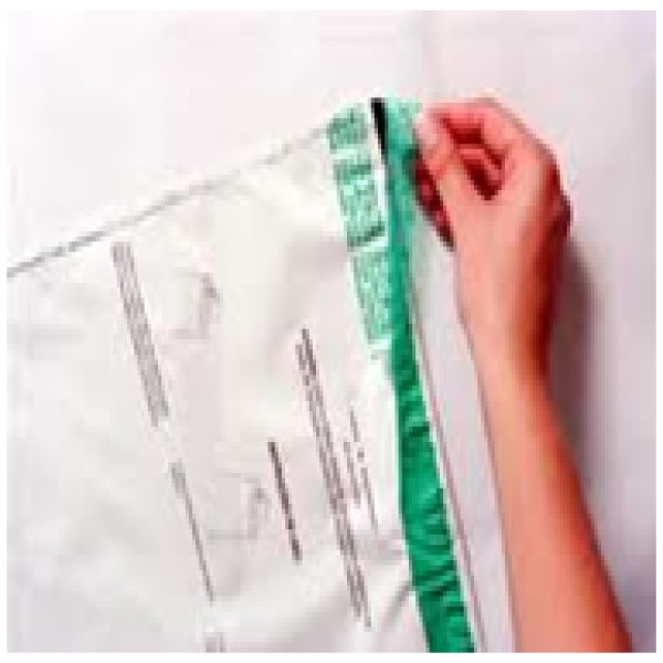 Envelopes plásticos correspondência