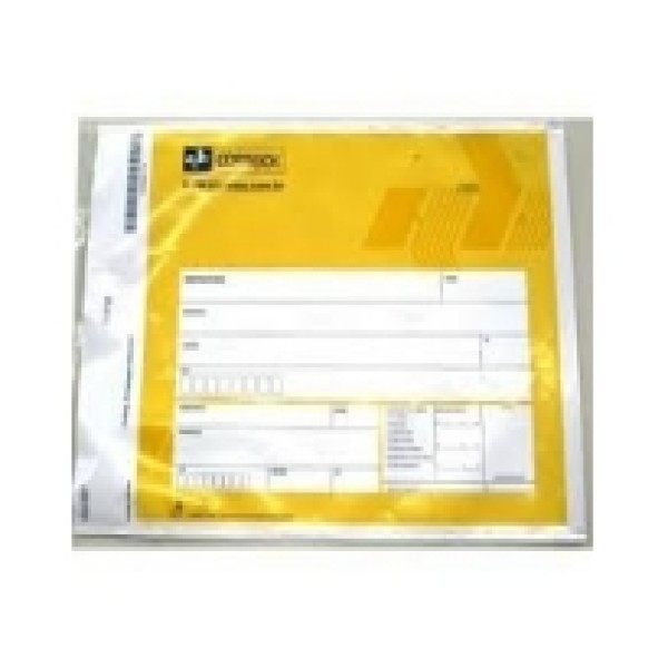 Envelopes plásticos correspondência
