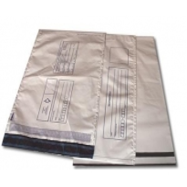 Envelopes plásticos correspondência
