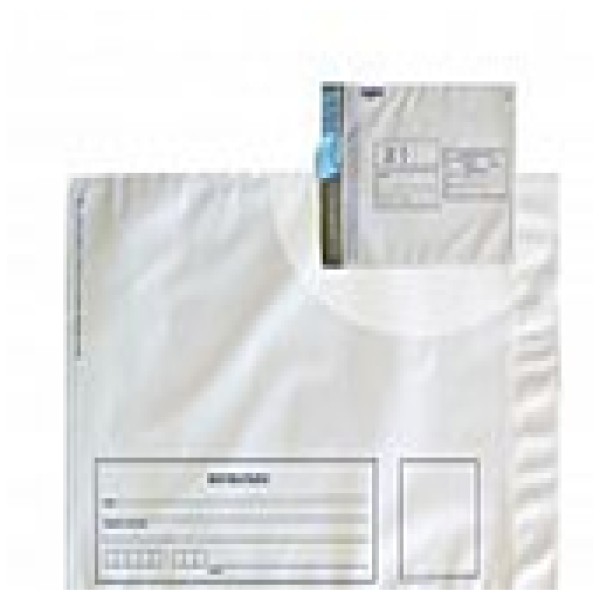 Envelopes plásticos correspondência