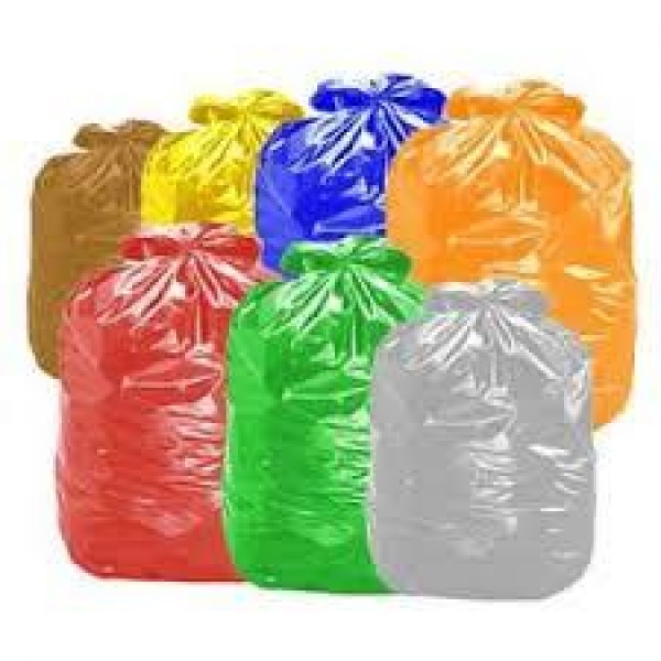 Orçamento de pacote de saco colorido