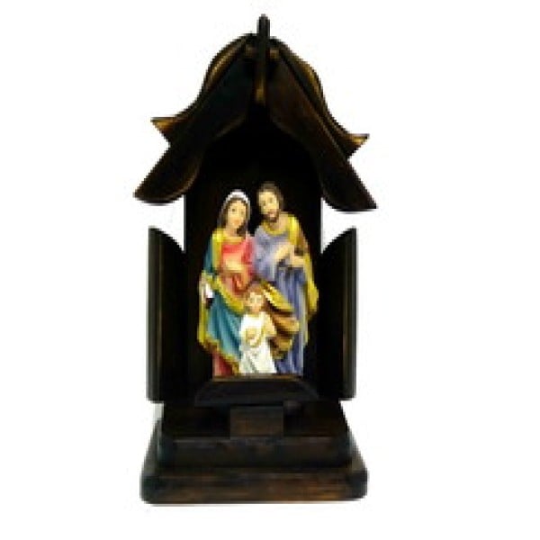 Oratório de madeira