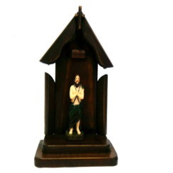 Oratório de madeira