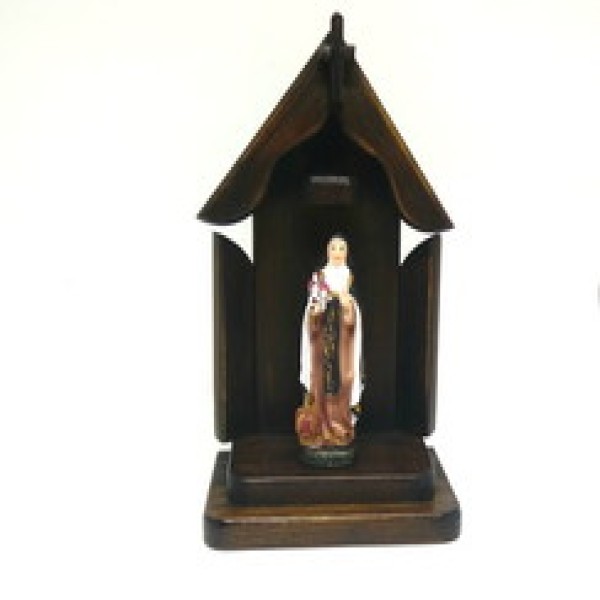 Oratório de madeira