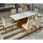 tampo de mesa retangular