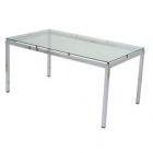 tampo de vidro para mesa retangular