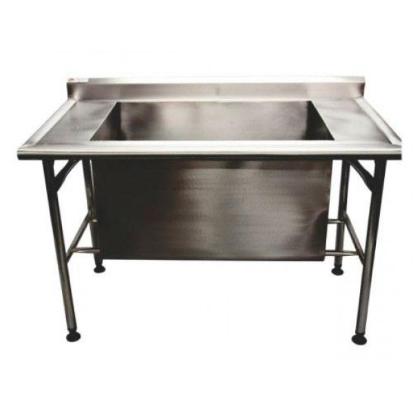 Bancada de aço inox para cozinha industrial