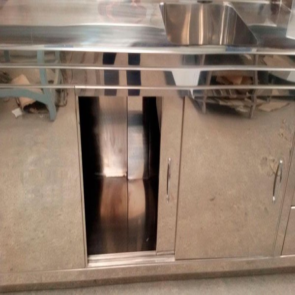 Bancada de inox para laboratório