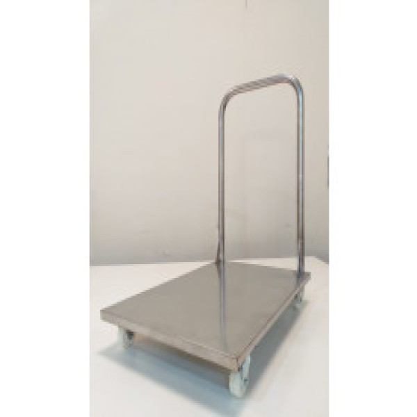 Carrinho inox para laboratório 