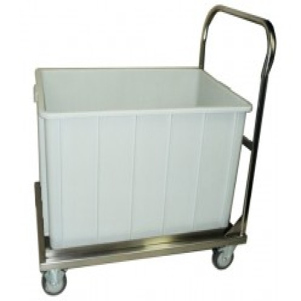 Carrinho inox para laboratório 