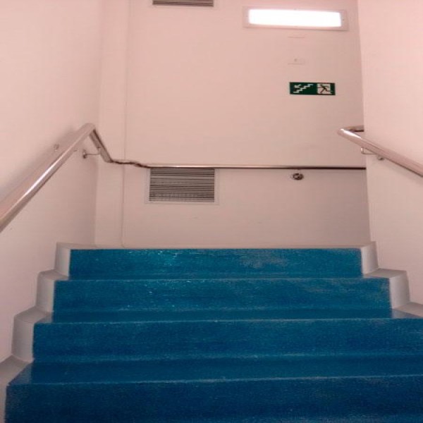 Corrimão de parede em aço inox