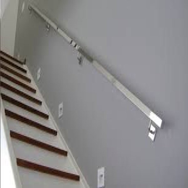 Corrimão de parede em aço inox
