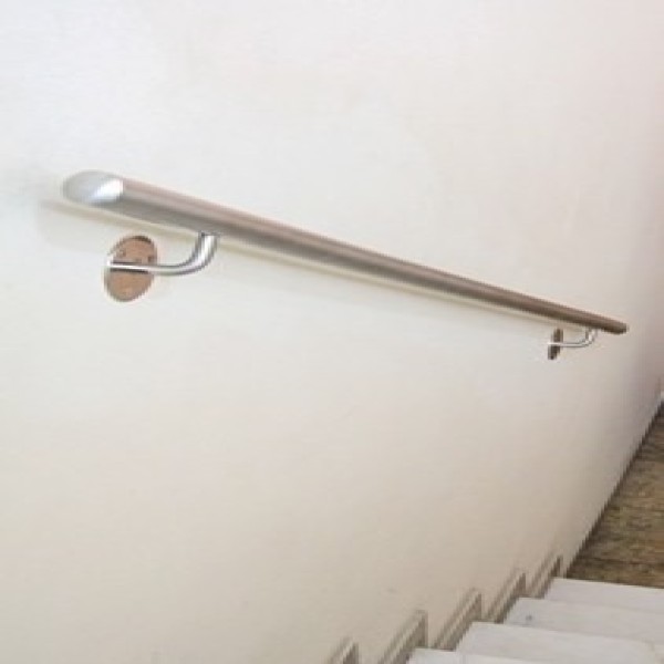 Corrimão de parede em aço inox