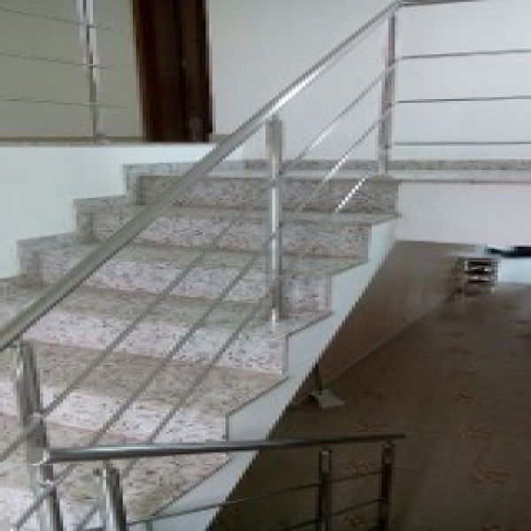 Corrimão em aço inox