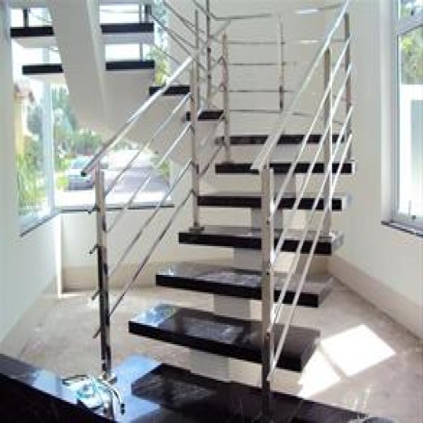 Corrimão em aço inox