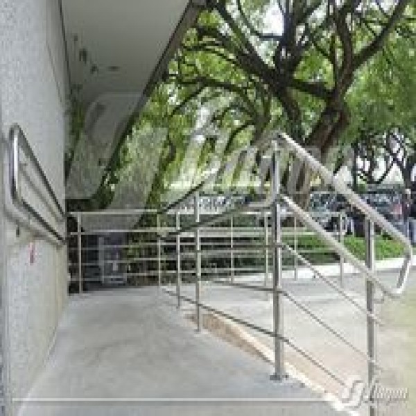 Corrimão em aço inox