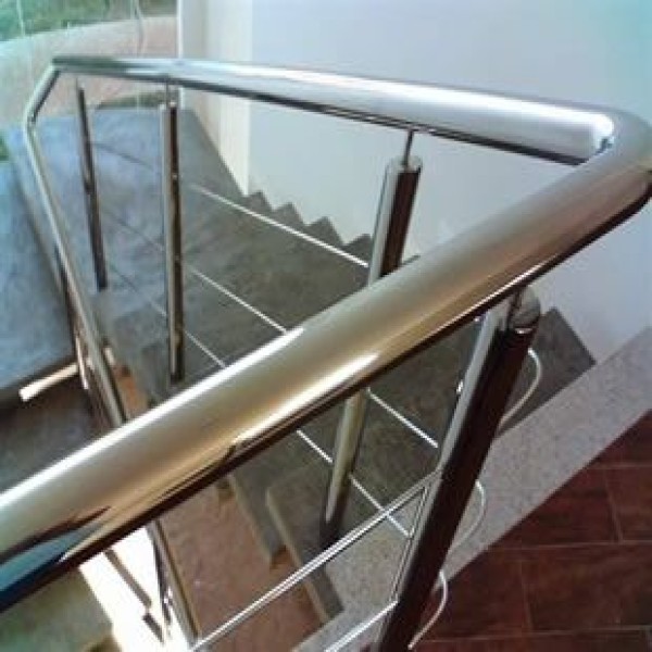 Corrimão em aço inox