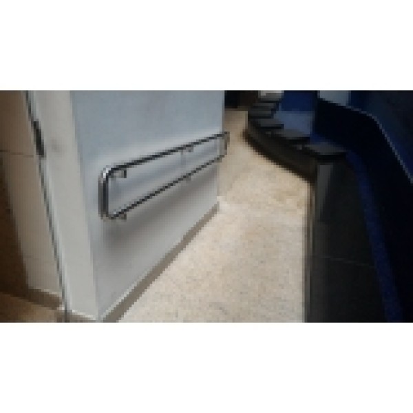Corrimão inox acessibilidade 