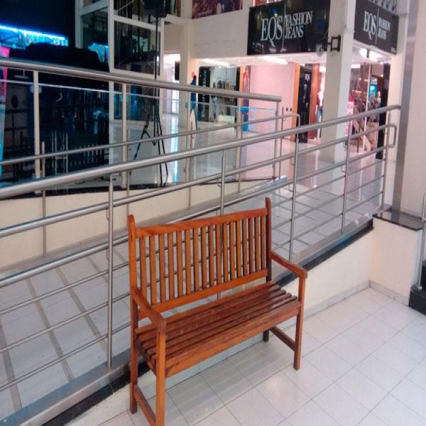 Guarda corpo em aço inox