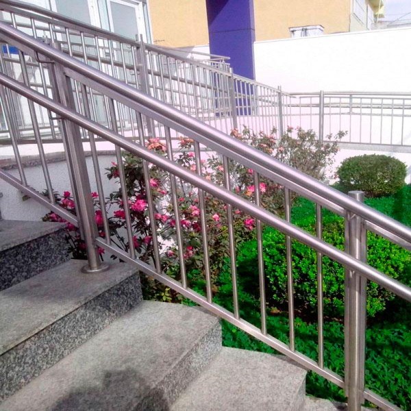 Guarda corpo em aço inox
