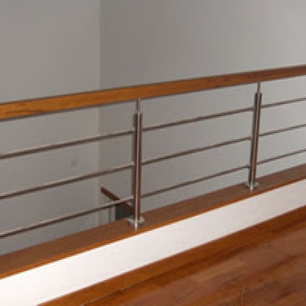 Guarda corpo em aço inox