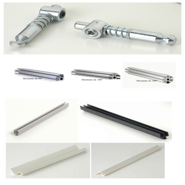 Materiais para montagem de stands