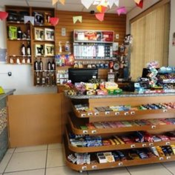 Balcão para loja de conveniência