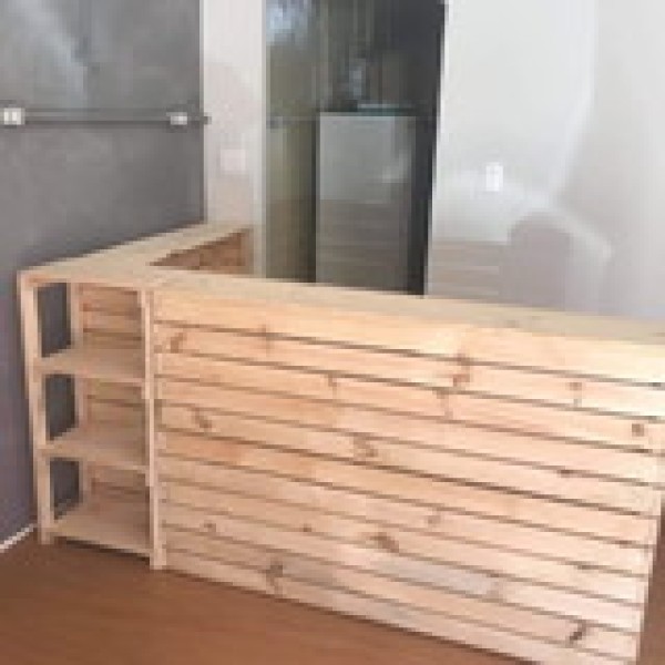 Balcão para loja de conveniência