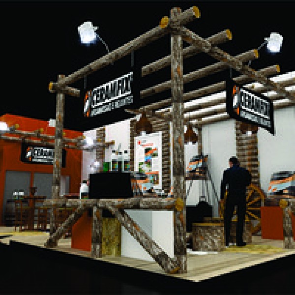 Materiais para montagem de stands