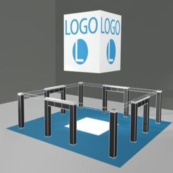 Materiais para montagem de stands