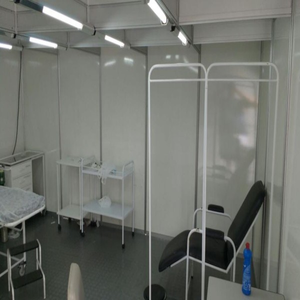 Preço das salas de octanorm para hospitais