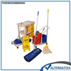carrinhos de limpeza multifuncional completo
