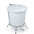 cesto de lixo com pedal 50 litros