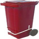 lixeira 120 litros com pedal