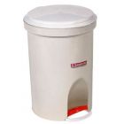 cesto de lixo com pedal 50 litros