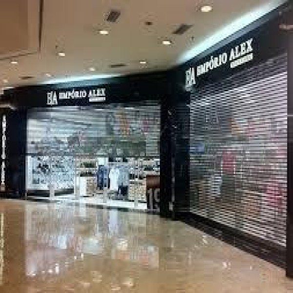 Porta automática para shopping