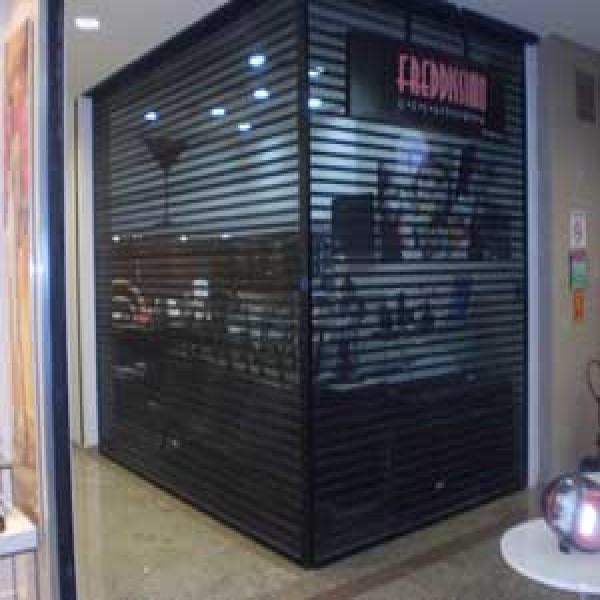 Porta automática para shopping