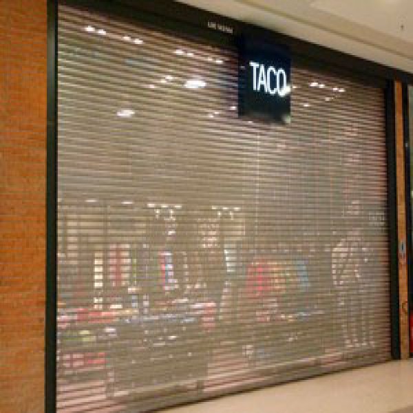 Porta automática para shopping