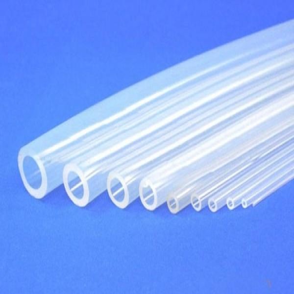 Tubo de silicone transparente