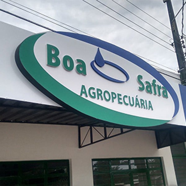 fachada de loja em acm