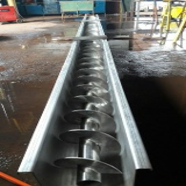Transportador helicoidal inox