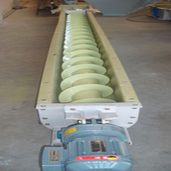 Transportador helicoidal inox